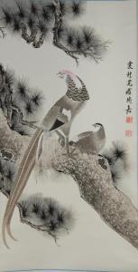 AI XIN JUE LUO YU JIA,Songbirds on pine tree,888auctions CA 2014-02-13