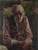 AICARDI Giorgio Matteo 1891-1985,Ritratto di anziano,Cambi IT 2021-03-12