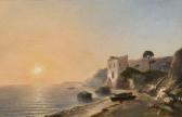 AIGUIER Auguste 1814-1865,Soleil couchant sur un rivage pro,Artcurial | Briest - Poulain - F. Tajan 2011-05-13