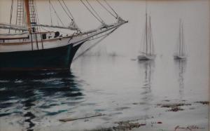AIKEN Charles Avery 1872-1965,A marine scene,Elite US 2013-12-21