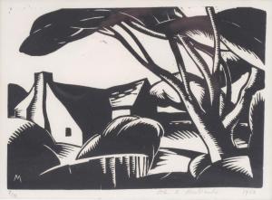 AIKEN John MacDonald 1880-1961,Cottage in a Landscape,1933,Woolley & Wallis GB 2012-11-28
