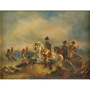 AIME LOUIS DUMOLIN FRANCOIS 1753-1834,Napoleon Bonaparte on horseback ,Rago Arts and Auction Center 2014-09-13