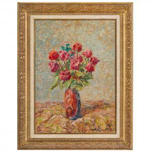 AIMETTI Carlo 1901-1980,Rose rosse,1964,Wannenes Art Auctions IT 2024-02-06