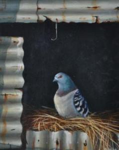 AINSLIE James 1950,Pigeon Nesting,Elder Fine Art AU 2011-11-27