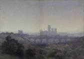 AINSLIE Ralph St John 1861-1908,Durham Cathedral,Simon Chorley Art & Antiques GB 2012-12-13