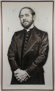 AINSLIE Ralph St John,Portrait of Monsignor Michael R. Dylag (1938-2018),1979,Jackson's 2020-09-30