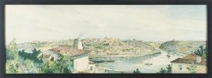 AIRES FREDERICO 1850-1913,Vista do Porto,1883,Cabral Moncada PT 2017-09-25