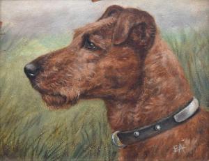 AISTROP Edward 1800-1900,The Irish Terrier, Champion Beeston Belle,Peter Wilson GB 2021-04-15