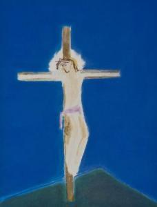 AITCHISON Craigie 1926-2009,Crucifixion Green Hill,2004,Bloomsbury London GB 2012-01-26