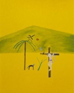 AITCHISON Craigie 1926-2009,Indian Crucifixion,2003,Bloomsbury London GB 2012-01-26