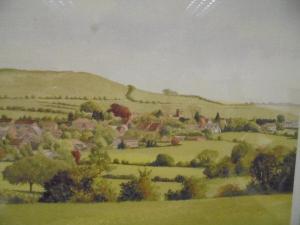 AITKEN James Alfred 1846-1897,Liddington Hill from Wanborough,Moore Allen & Innocent GB 2017-08-04