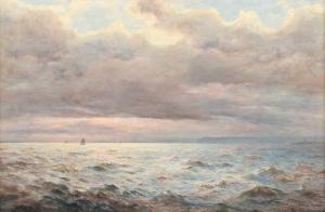 AITKEN James Alfred 1846-1897,Seascape with boats,Peter Wilson GB 2024-04-11