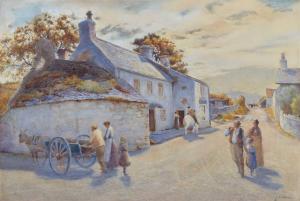 AITKEN JAMES 1880-1935,The Old Swan Inn at Mochdre on the Conway Road, No,Peter Wilson GB 2022-07-21