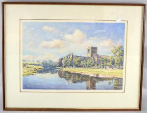 AITKEN JOHN 1900-1900,landscapes with churches both,1814,Ewbank Auctions GB 2014-03-26