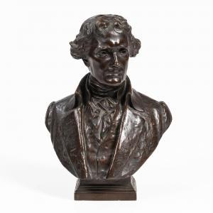 AITKEN Robert Ingersoll 1878-1949,Bust of Thomas Jefferson,Skinner US 2022-09-21