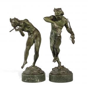 AITKEN Robert Ingersoll 1878-1949,Satyr and Nymph,Sotheby's GB 2023-07-20