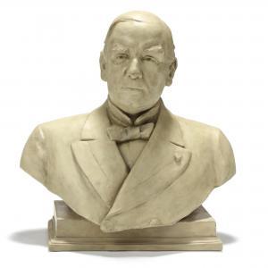 AITKEN Robert Ingersoll,Sculpture Bust of President William Mc Kinley,Leland Little 2021-12-16