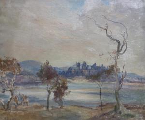 AITKEN William 1881-1968,Linlithgow Palace and Loch,Great Western GB 2022-10-05
