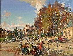 AITKEN William 1881-1968,OCTOBER AFTERNOON, STIRLING,1962,Lyon & Turnbull GB 2002-05-03