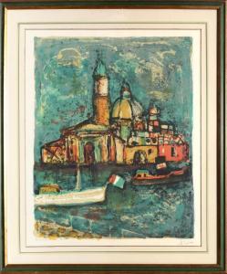 AIZPIRI Paul Augustin 1919-2016,View of San Giorgio in Venice,1970,Ro Gallery US 2024-03-20