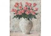 AKANA Hiroshi,Persian vase and roses,1988,Mainichi Auction JP 2018-09-07