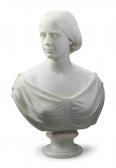 AKERS Benjamin Paul 1825-1861,Bust of Mary,1857,Christie's GB 2011-09-27
