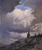 AKERS Vivian Milner 1886-1966,Stormy Sky,Barridoff Auctions US 2015-10-16