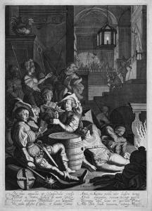 AKERSLOOT Willem Outgertsz 1600,Die Verleugnung des Apostel Petrus,1626,Galerie Bassenge 2020-06-03