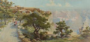 AKIN Louis B 1868-1913,Grand Canyon (El Tovar),1906,Bonhams GB 2023-11-30