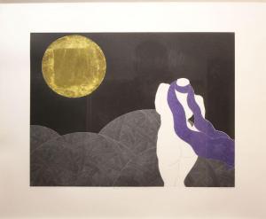 Akino Yoko 1900-1900,TOWARDS THE MOON,De Veres Art Auctions IE 2021-12-09