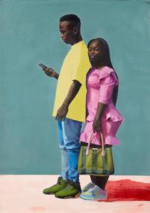 AKINOLA EBENEZER 1968,Urban Life 3,2022,Sotheby's GB 2023-03-21