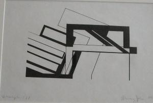 AKNAY Janos 1949,Viszonyok III,1982,Feny Gallery HU 2014-05-07