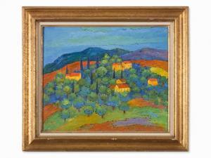 AKOPIAN Georges 1912-1971,La Route de Digne,1950,Auctionata DE 2016-10-11