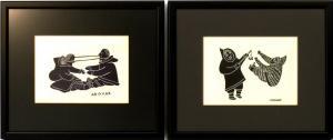 Akovak Patrick 1944-1976,E448 Holman Untitled (Games),1973,Lando Art Auction CA 2018-02-25