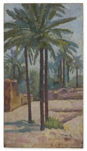 AL DROUBI Hafidh 1914-1991,Landscape Scene,1978,Christie's GB 2023-11-09