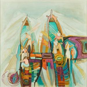 AL SABBAN Taha 1948,Untitled,1992,Sotheby's GB 2021-10-26
