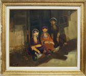 ALALOUSI Shakir 1962,Three women in an interior,1998,Rosebery's GB 2015-01-17