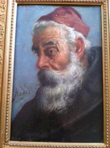ALANDI 1900-1900,Portrait d'homme,1991,Millon & Associés FR 2014-02-05