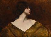 ALARCON Y CACERES José María 1848-1904,A PORTRAIT OF A LADY, HALF-LENGTH, WEARING A ,1996,Dreweatts 2023-03-02