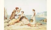 ALAUX Jean, le Romain 1786-1864,un musicien et deux femmes sur la côte napolitaine,Piasa 2005-03-18