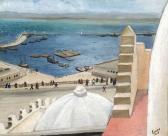 ALAUZET Jean 1900-1900,Port d'Alger.,1941,Damien Leclere FR 2007-04-14