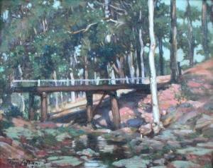 ALBAN Tom 1924-1967,Country Bridge,Elder Fine Art AU 2010-08-15