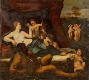 ALBANE Francesco 1577-1660,Allégorie de l'amour,Mercier & Cie FR 2012-06-03