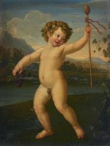 ALBANE Francesco 1577-1660,Enfant en Bacchus,Tajan FR 2010-10-20