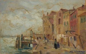 ALBANO Mario 1896-1968,Paesaggio veneziano,Capitolium Art Casa d'Aste IT 2023-03-09