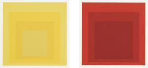 ALBERS Josef 1888-1976,GB1 AND GB 2 (D. 187-188),1969,Sotheby's GB 2018-10-18