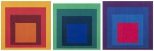 ALBERS Josef 1888-1976,Homage to the Square (Green with Blue Square),Rosebery's GB 2024-04-23