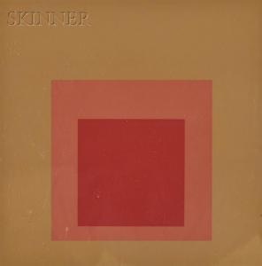 ALBERS Josef 1888-1976,HOMAGE TO THE SQUARE: TENWORKS; 
Tenuous, Equivoca,1960,Skinner US 2010-09-24