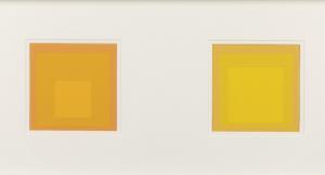 ALBERS Josef 1888-1976,Homage to the Square (Yellow),Rosebery's GB 2024-04-23