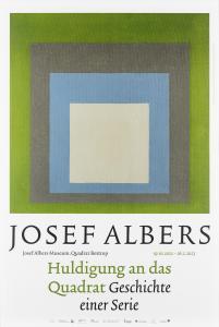 ALBERS Josef 1888-1976,Museum Bottrop: Huldigung an das Quadrat (poster),2022,Rosebery's 2024-04-23